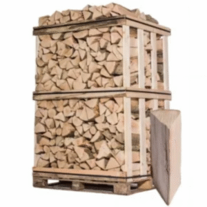 Bois de chauffage 33 cm – Palette 2 m³ – Mélange de bois durs – 2,9 stères