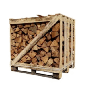 Bois de chauffage sec 45 cm – Palette 1 m³ – Mélange de bois durs – 1,3 stère