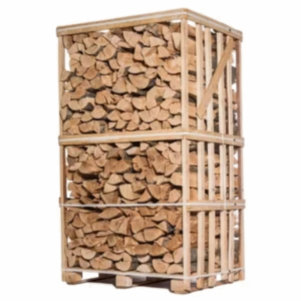 Bois de chauffage 45 cm – Palette 2 m³ – Mélange de bois durs – 2,6 stères
