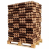 Bois densifié feuillus et résineux – Palette 960 kg – Combustion performante