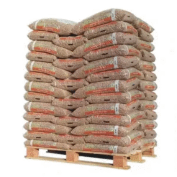 Pellets Moulin Bois Énergie – Palette de 65 sacs de 15 kg – Granulés premium