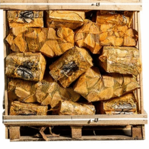 Bois de chauffage en aulne 25 cm – 40 sacs – Palette 2 m³ – Bois sec