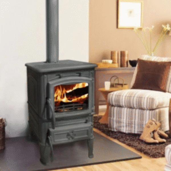 Poêle à bois Ferguss Lux – Fonte robuste – Chaleur durable