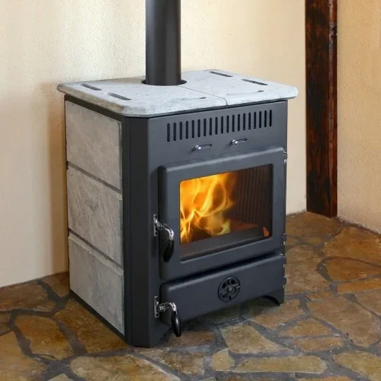 Poêle à bois bouilleur Thermovulkan 18 kW